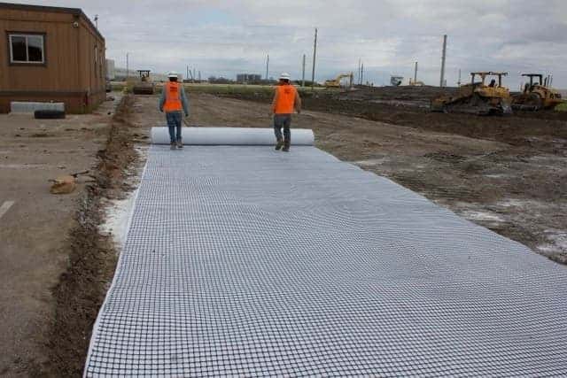Cost-Effective Subgrade Stabilization For A Laydown Yard